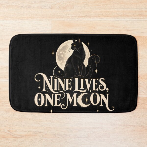 Item preview, Nine Lives Under the Moon designed and sold by NF Designs Studio DTF.
