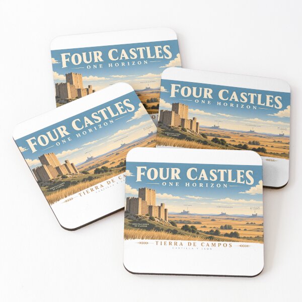 Item preview, Four Castles, One Horizon — Tierra de Campos, Castilla y León designed and sold by Past in Threads.
