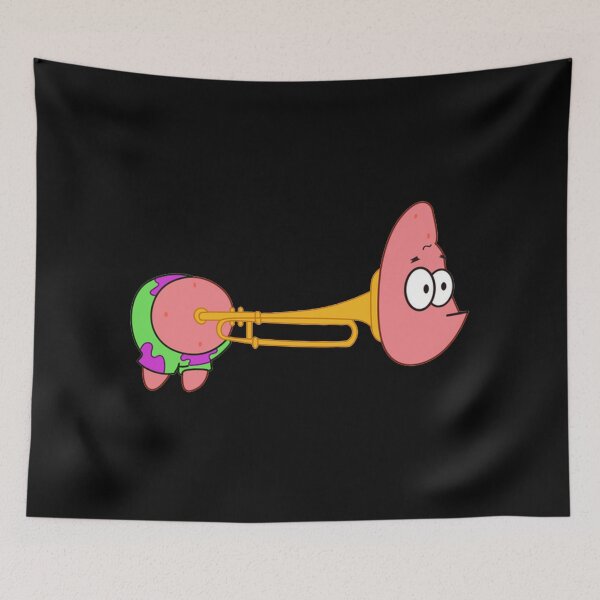 Item preview, Patrick Star Stuck in Trombone  designed and sold by greers884.