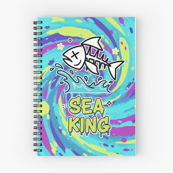 Item preview, Sea King Fish Skeleton Cartoon designed and sold by Taridesign.
