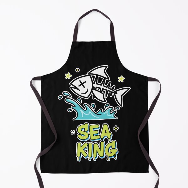 Item preview, Sea King Fish Skeleton Cartoon designed and sold by Taridesign.