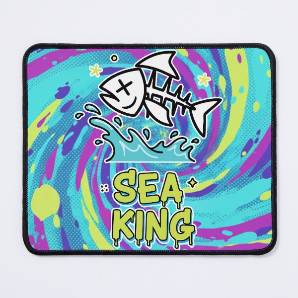 Item preview, Sea King Fish Skeleton Cartoon designed and sold by Taridesign.
