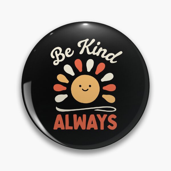 Item preview, Be Kind Always Retro Sunshine Positivity Gift designed and sold by Say It With Ink.