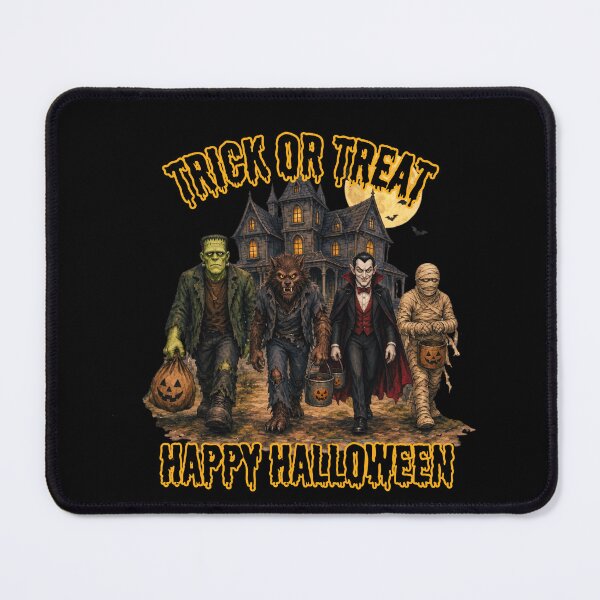 Item preview, Trick or Treat Monster Crew – Classic Halloween Horror designed and sold by Classic Chaos Creations.