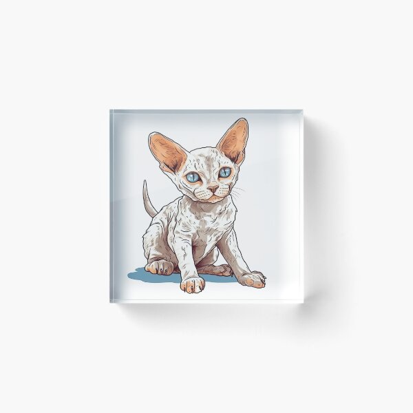 Item preview, Camiseta divertida de gato Devon Rex Cartoon designed and sold by DooodleGod.