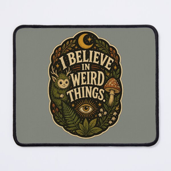 Item preview, I Believe in Weird Things designed and sold by FringeInk.