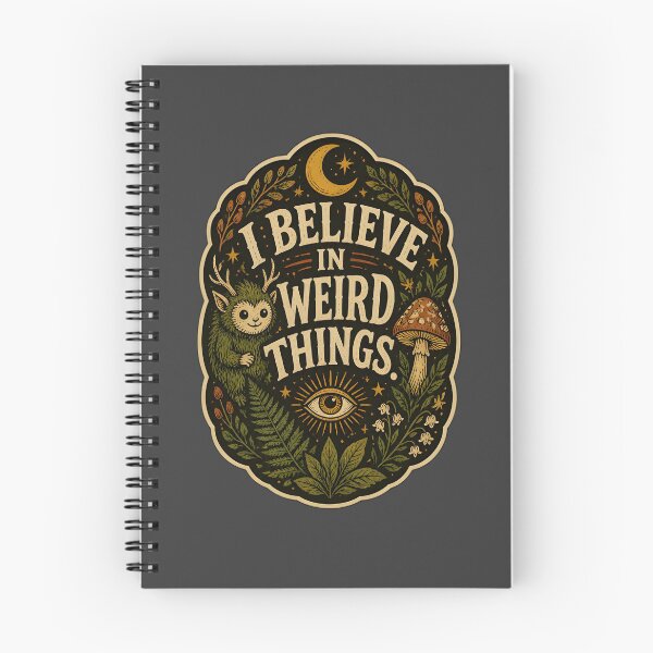 Item preview, I Believe in Weird Things designed and sold by FringeInk.
