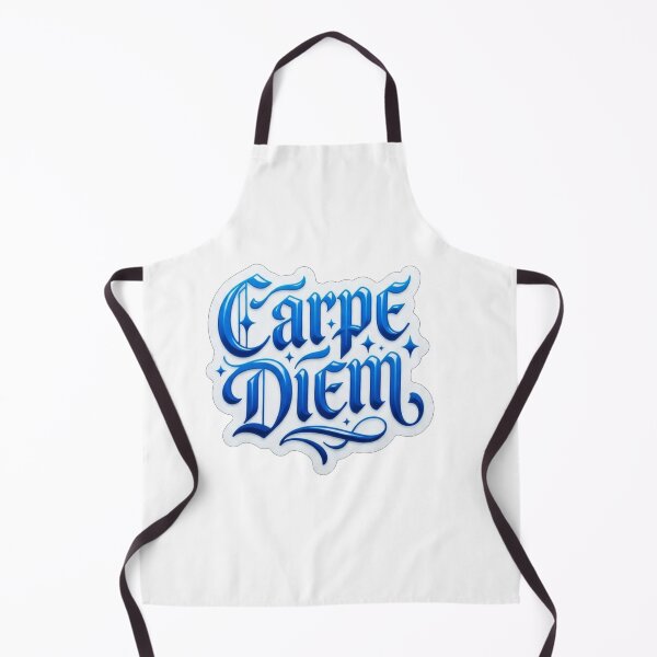 Item preview, Carpe Diem Seize The Day Quote Blue designed and sold by Owcomm.