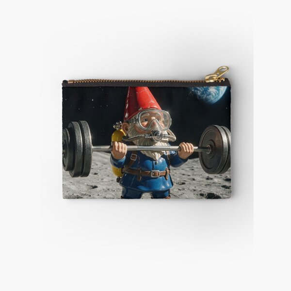 Item preview, Gnome Blasts His Biceps on the Moon designed and sold by Tridentulus.