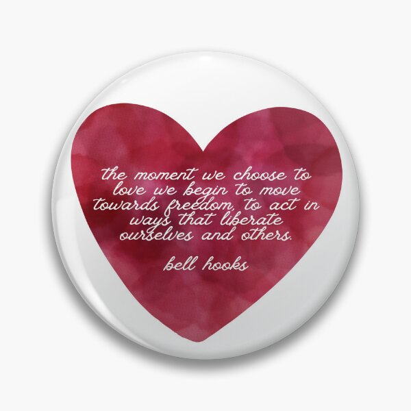 Item preview, Bell Hooks 'Choose Love' Quote  designed and sold by AnimaliaStar.