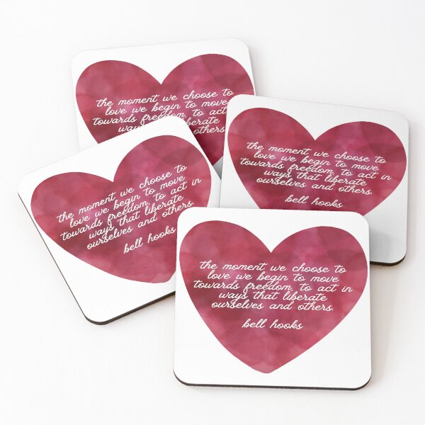 Item preview, Bell Hooks 'Choose Love' Quote  designed and sold by AnimaliaStar.