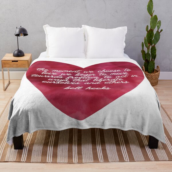 Item preview, Bell Hooks 'Choose Love' Quote designed and sold by AnimaliaStar.