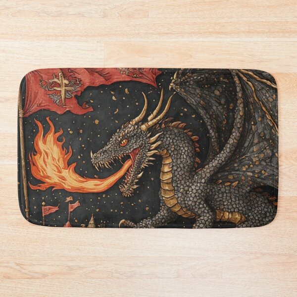 Item preview, Medieval Dark Ages Dragon designed and sold by TheDarkWardrobe.