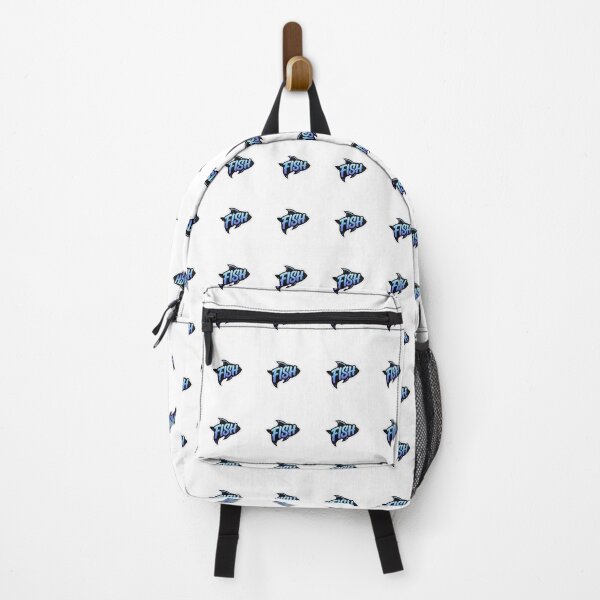 Item preview, Cool Blue Fish Silhouette with Bold Text designed and sold by Owcomm.