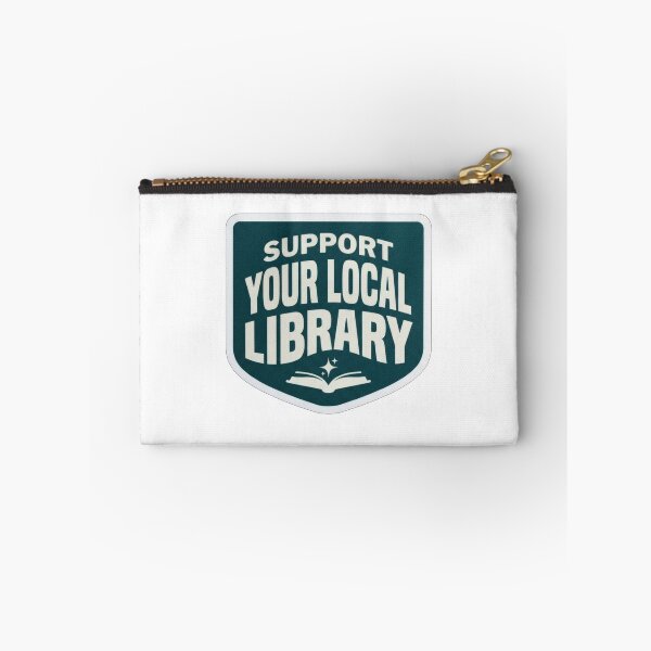 Item preview, Support Your Local Library Book Lover designed and sold by Owcomm.