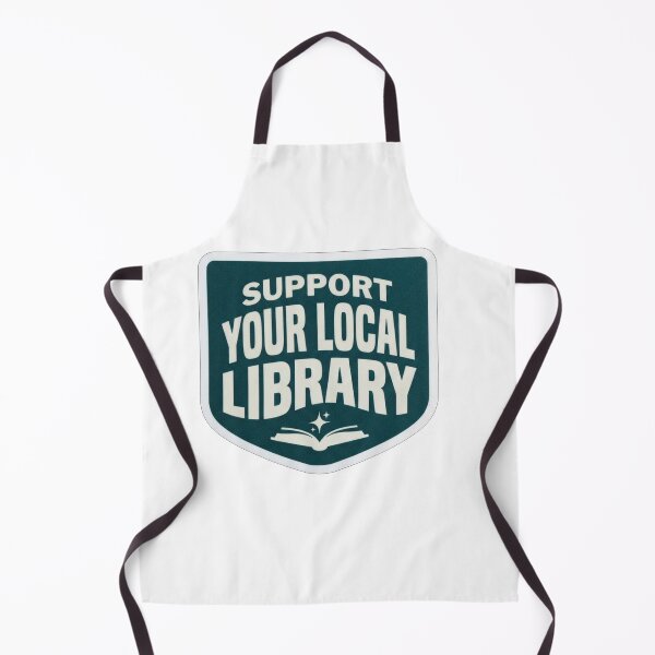 Item preview, Support Your Local Library Book Lover designed and sold by Owcomm.