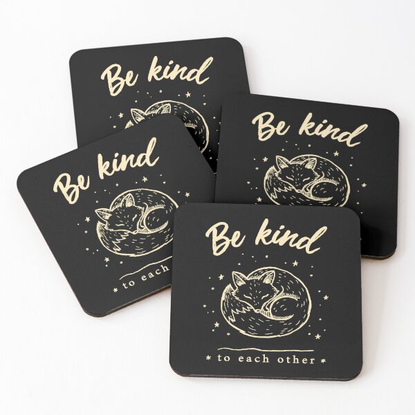 Item preview, Be Kind To Each Other Cute Fox Kindness Gift designed and sold by Say It With Ink.