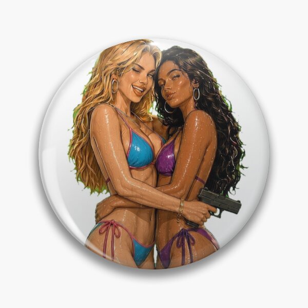 Item preview, Rubia y morena designed and sold by Bubbagogos.