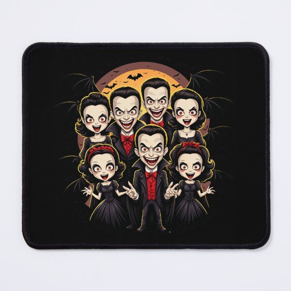 Item preview, Gothic Vampire Family — Dracula and Bats designed and sold by Bonnes Fêtes.