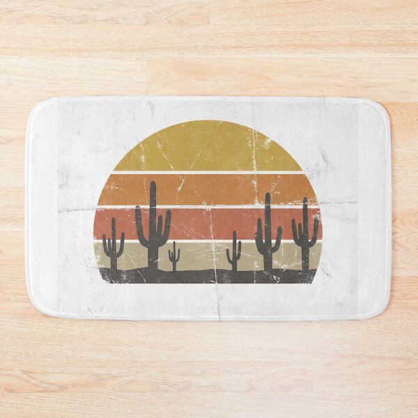 Item preview,  Vintage Retro Desert Sunset Cactus Silhouettes designed and sold by Rahat3344.
