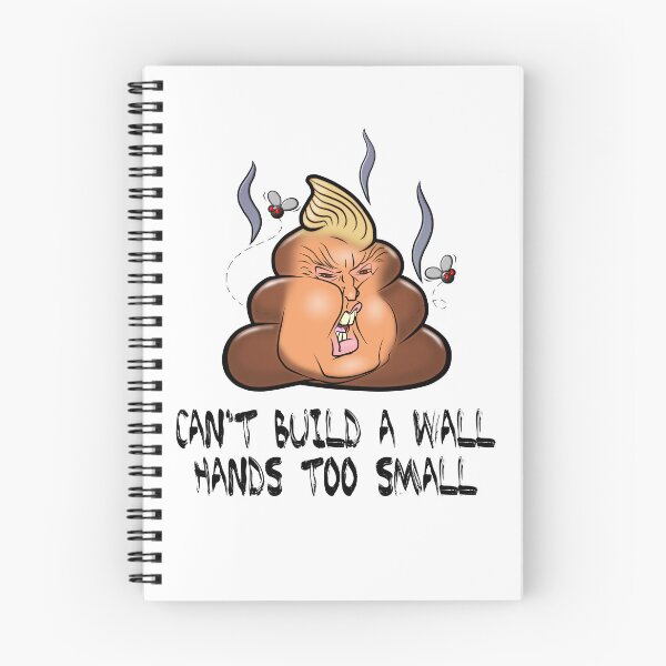 Item preview, Anti-Trump Poop Emoji - Can't Build A Wall Funny Design designed and sold by DooodleGod.