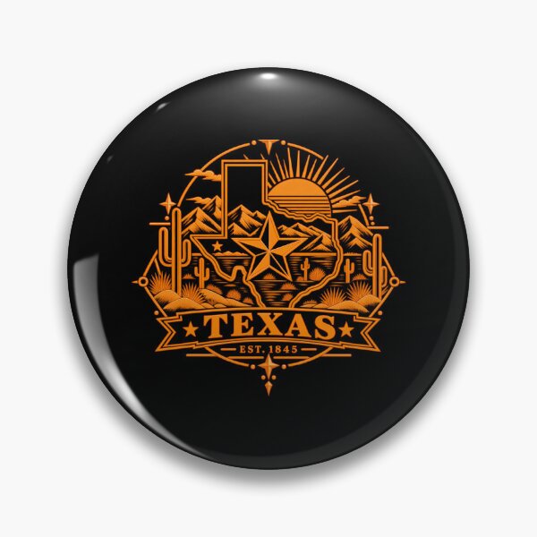 Item preview, Retro Texas Est 1845 Desert Mountains Wanderlust Graphic designed and sold by Paper Drip.