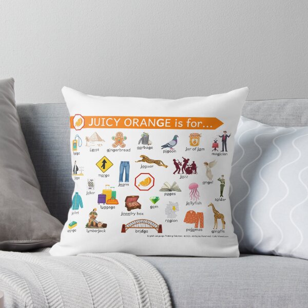 Item preview, JUICY ORANGE is for... Picture Dictionary designed and sold by ColorVowel.