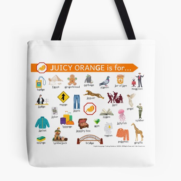 Item preview, JUICY ORANGE is for... Picture Dictionary designed and sold by ColorVowel.