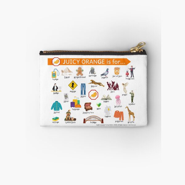 Item preview, JUICY ORANGE is for... Picture Dictionary designed and sold by ColorVowel.