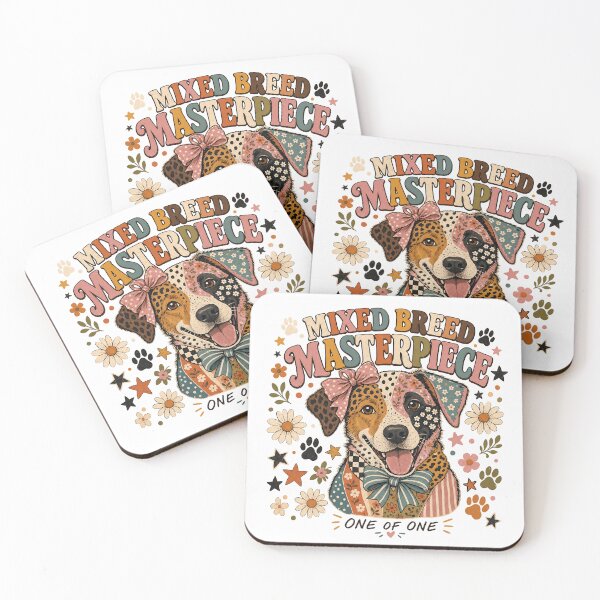Item preview, Mixed Breed Masterpiece One Of One Dog designed and sold by JoyfullyOffbeat.