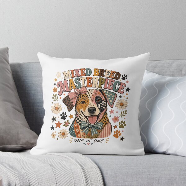 Item preview, Mixed Breed Masterpiece One Of One Dog designed and sold by JoyfullyOffbeat.