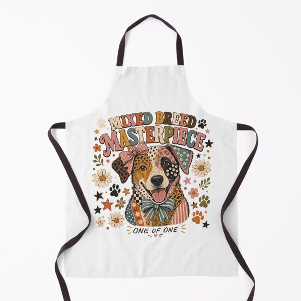 Item preview, Mixed Breed Masterpiece One Of One Dog designed and sold by JoyfullyOffbeat.