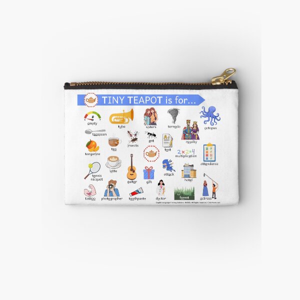 Item preview, TINY TEAPOT is for...  Picture Dictionary designed and sold by ColorVowel.