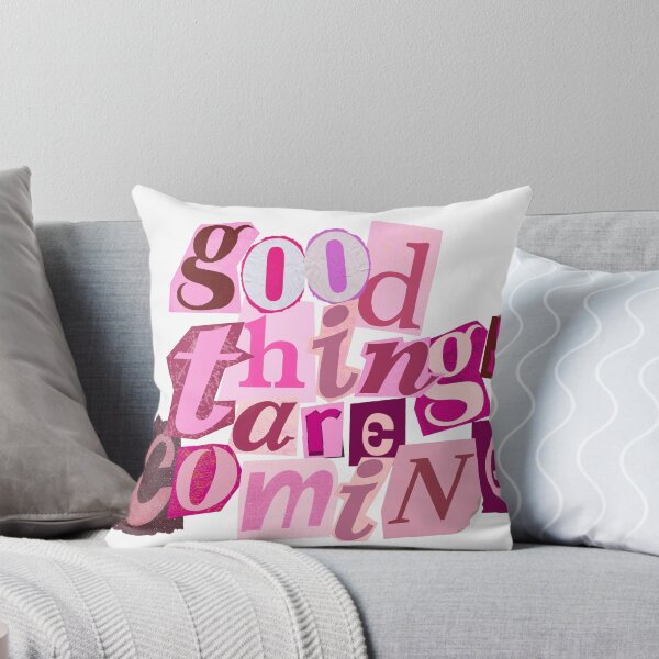 Item preview, good things are coming - pink designed and sold by dietpocketknife.