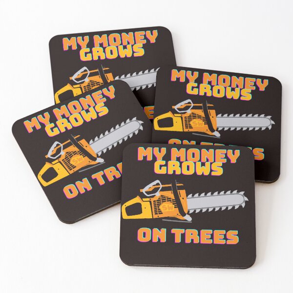 Item preview, My Money Grows On Trees Funny Gift For Arborists designed and sold by Canislupus80.