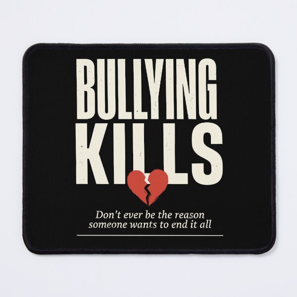 Item preview, Bullying Kills Anti Bullying Awareness Design designed and sold by Say It With Ink.