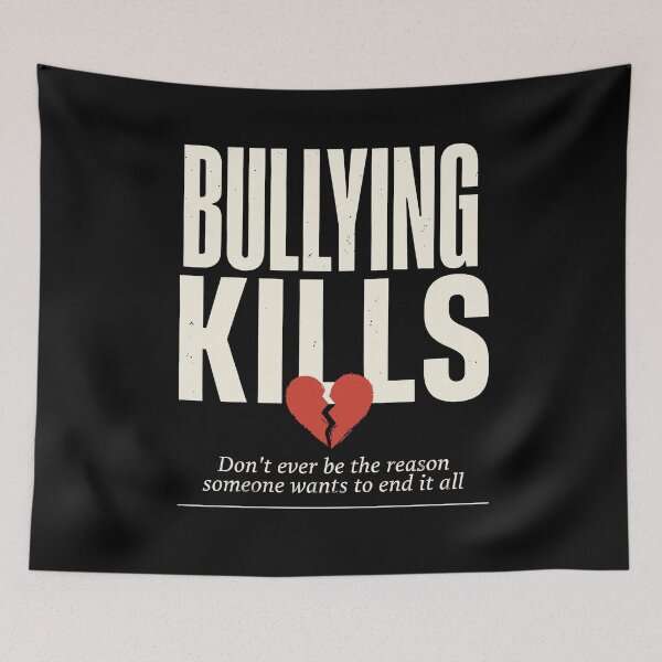 Item preview, Bullying Kills Anti Bullying Awareness Design designed and sold by Say It With Ink.