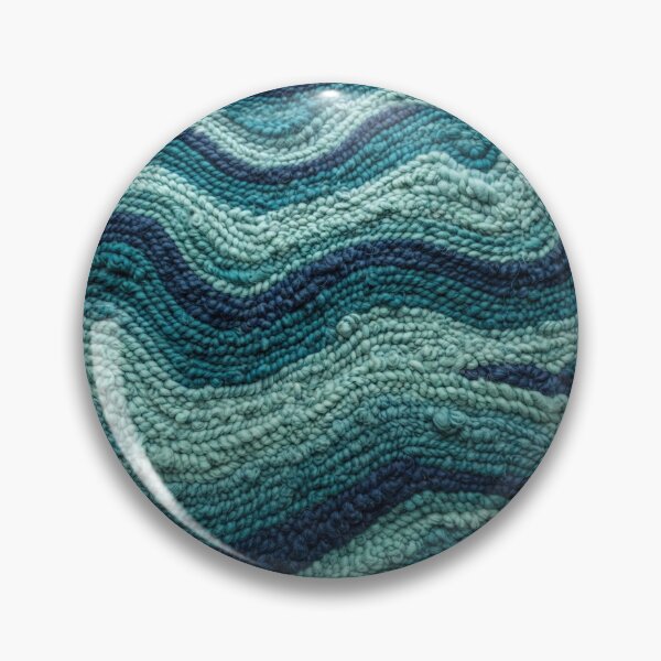 Item preview, Textured Blue Waves Woven Ocean Pattern designed and sold by Owcomm.