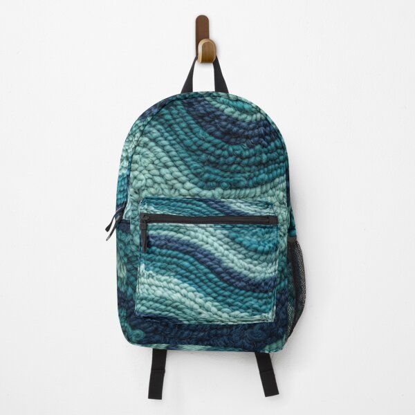 Item preview, Textured Blue Waves Woven Ocean Pattern designed and sold by Owcomm.