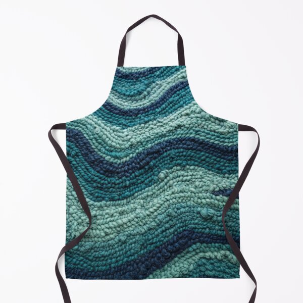 Item preview, Textured Blue Waves Woven Ocean Pattern designed and sold by Owcomm.