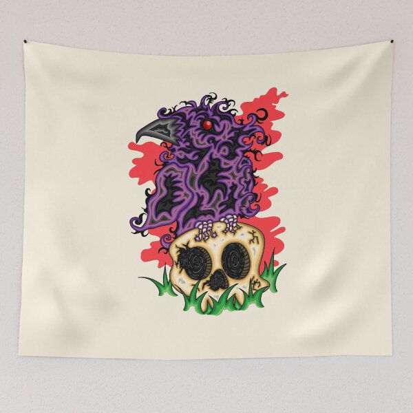 Item preview, Crow And Skull  designed and sold by MM92.
