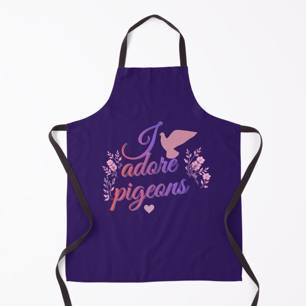 Item preview, I Adore Pigeons - Pigeon Silhouette Floral Design - Pink Color designed and sold by Julia N.