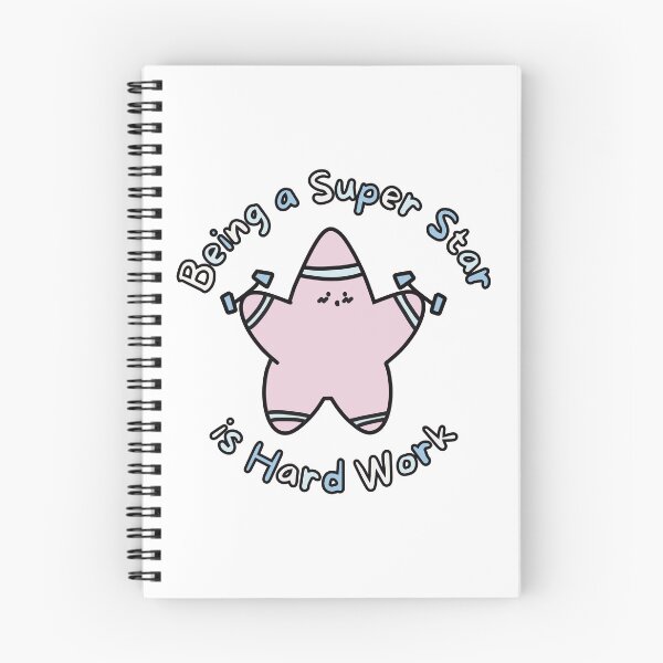 Item preview, Pink Super Star Hard Work (No Background) designed and sold by BLAAAAASK.