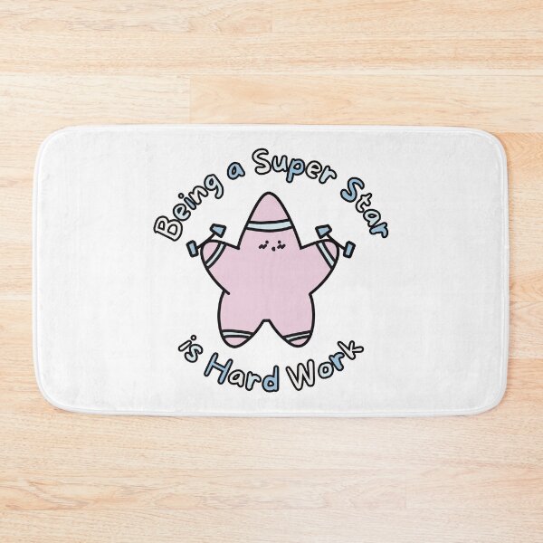 Item preview, Pink Super Star Hard Work (No Background) designed and sold by BLAAAAASK.