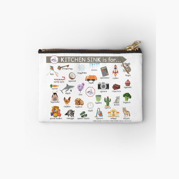 Item preview, KITCHEN SINK is for...  Picture Dictionary designed and sold by ColorVowel.
