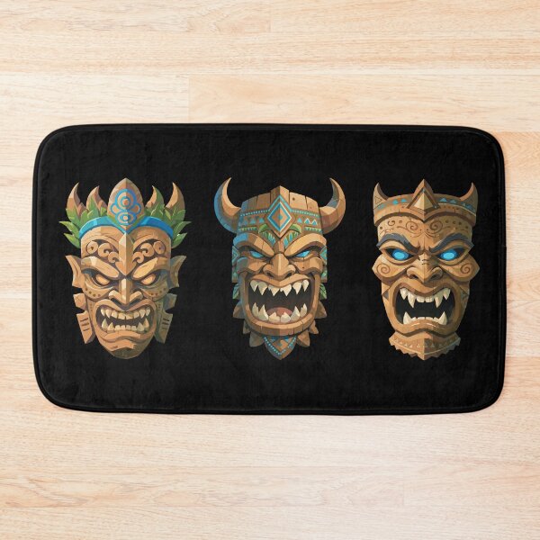 Item preview, Three Tiki Masks designed and sold by VelvetRoom.