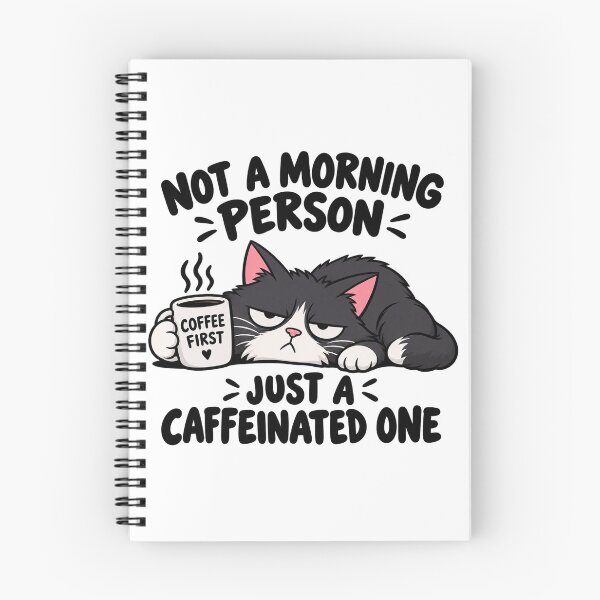 Item preview, Grumpy Cat Needing Morning Coffee First    designed and sold by Owcomm.