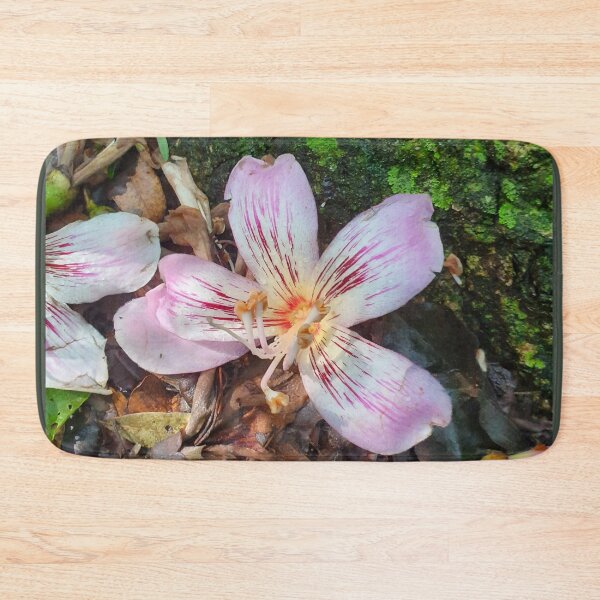 Item preview, Pink Silk Floss Flower on Forest Floor designed and sold by PicturePic.