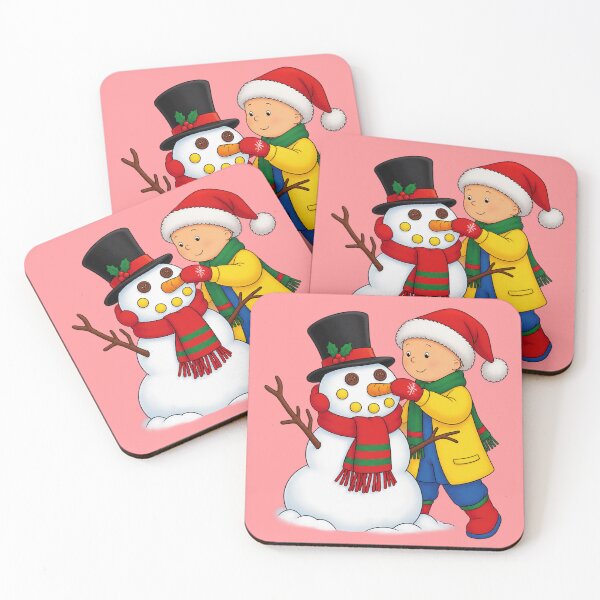 Item preview, Caillou making a snowman at Christmas designed and sold by YChangShop.