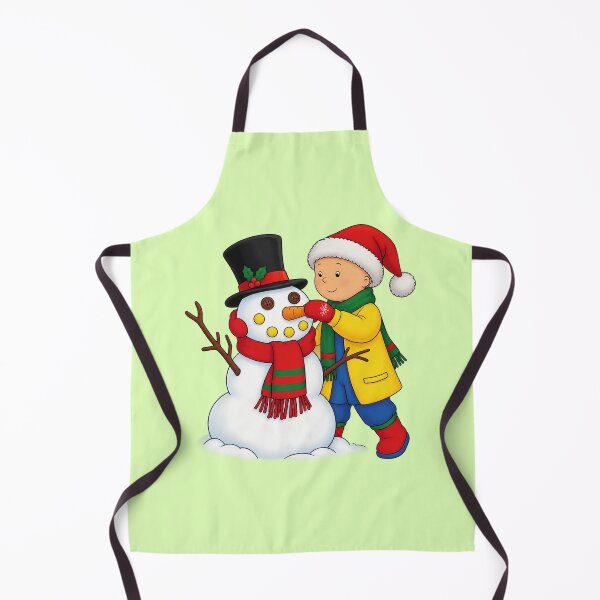Item preview, Caillou making a snowman at Christmas designed and sold by YChangShop.